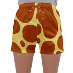 Seamless Tile Skin Background Sleepwear Shorts