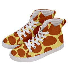 Seamless Tile Skin Background Women s Hi-top Skate Sneakers