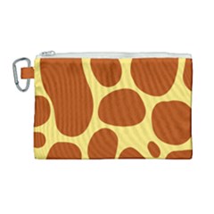 Seamless Tile Skin Background Canvas Cosmetic Bag (large)