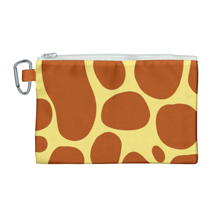 Seamless Tile Skin Background Canvas Cosmetic Bag (Large)