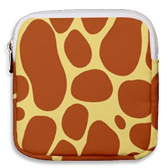 Seamless Tile Skin Background Mini Square Pouch