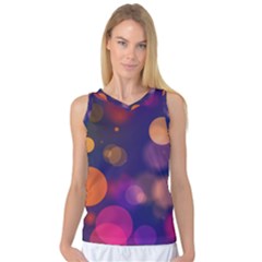 Seamless Pattern Design Tiling Women s Basketball Tank Top