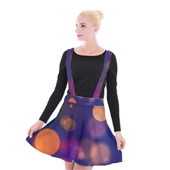 Seamless Pattern Design Tiling Suspender Skater Skirt