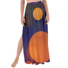 Seamless Pattern Design Tiling Maxi Chiffon Tie-up Sarong