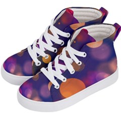 Seamless Pattern Design Tiling Kids  Hi-top Skate Sneakers