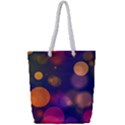 Seamless Pattern Design Tiling Full Print Rope Handle Tote (Small) View1