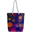 Seamless Pattern Design Tiling Full Print Rope Handle Tote (Small) View2