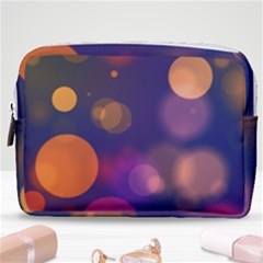 Seamless Pattern Design Tiling Make Up Pouch (medium)