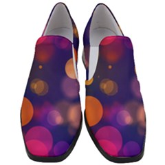 Seamless Pattern Design Tiling Slip On Heel Loafers