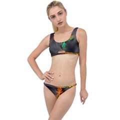 Smoke Rainbow Abstract Fractal The Little Details Bikini Set