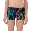 Smoke Rainbow Colors Colorful Fire Boyleg Bikini Bottoms View1