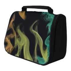 Smoke Rainbow Colors Colorful Fire Full Print Travel Pouch (small)