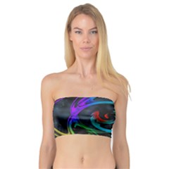 Rainbow Fractal Clouds Stars Bandeau Top