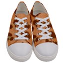 Seamless Tile Background Abstract Women s Low Top Canvas Sneakers View1