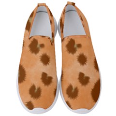 Seamless Tile Background Abstract Men s Slip On Sneakers