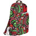 Seamless Heart Love Valentine Double Compartment Backpack View2