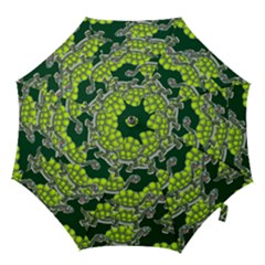 Seamless Turtle Green Hook Handle Umbrellas (small)