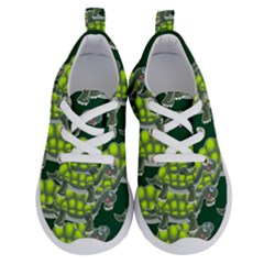 Seamless Turtle Green Running Shoes by HermanTelo