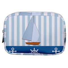 Yacht Boat Nautical Ship Make Up Pouch (small)