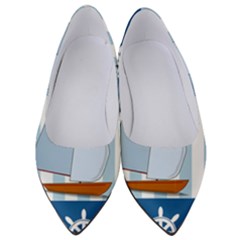 Yacht Boat Nautical Ship Women s Low Heels