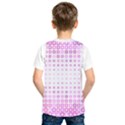 Square Pink Pattern Decoration Kids  SportsWear View2