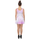 Square Pink Pattern Decoration Inside Out Casual Dress View4