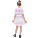 Square Pink Pattern Decoration Kids  Sailor Dress View2