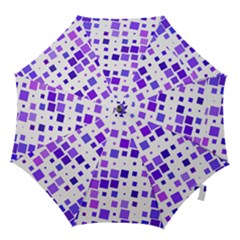 Square Purple Angular Sizes Hook Handle Umbrellas (small)