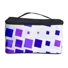 Square Purple Angular Sizes Cosmetic Storage by HermanTelo