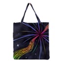 Stars Space Firework Burst Light Grocery Tote Bag View2