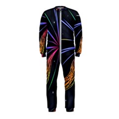 Stars Space Firework Burst Light Onepiece Jumpsuit (kids)