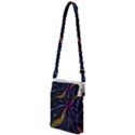 Stars Space Firework Burst Light Multi Function Travel Bag View1