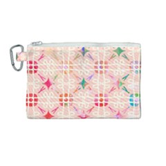 Watercolour Watercolor Paint Ink Canvas Cosmetic Bag (medium)