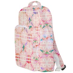 Watercolour Watercolor Paint Ink Double Compartment Backpack