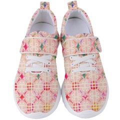 Watercolour Watercolor Paint Ink Women s Velcro Strap Shoes