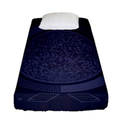 Technology Eye Fitted Sheet (single Size)