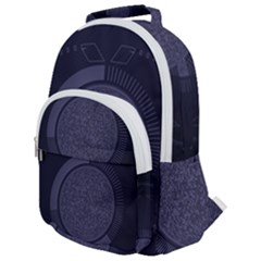 Technology Eye Rounded Multi Pocket Backpack