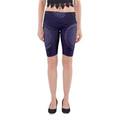 Technology Eye Yoga Cropped Leggings