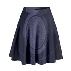 Technology Eye High Waist Skirt