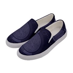 Technology Eye Women s Canvas Slip Ons