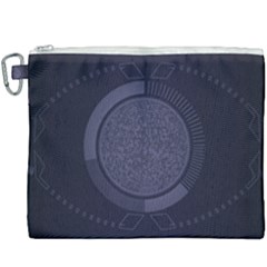 Technology Eye Canvas Cosmetic Bag (xxxl) by HermanTelo