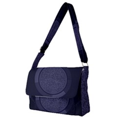 Technology Eye Full Print Messenger Bag