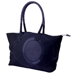 Technology Eye Canvas Shoulder Bag