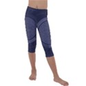 Technology Eye Kids  Lightweight Velour Capri Leggings  View1