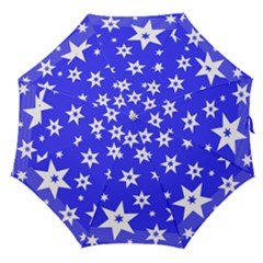 Star Background Pattern Advent Straight Umbrellas