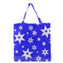 Star Background Pattern Advent Grocery Tote Bag View1