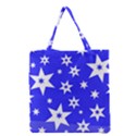 Star Background Pattern Advent Grocery Tote Bag View2