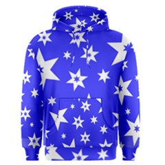 Star Background Pattern Advent Men s Pullover Hoodie