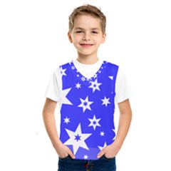 Star Background Pattern Advent Kids  Sportswear by HermanTelo