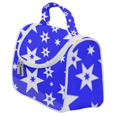 Star Background Pattern Advent Satchel Handbag